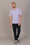 Organic Cotton T-Shirt in Lilac