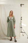 Leafy London Fields Dress by Justine Tabak
