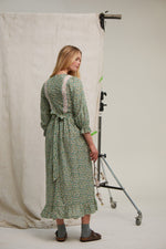 Leafy London Fields Dress by Justine Tabak