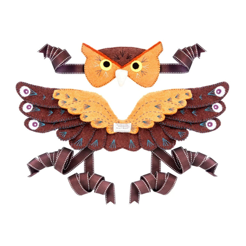 Owl Head Dress and Wings by Sew Heart Felt