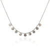 Paillette Silver Necklace