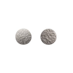 Silver Paillette Disc Earrings are a contemporary take on the everyday stud earring with a bold yet minimal aesthetic. They are handmade in Brighton, using sterling silver.  Dimensions: 16mm in diameter. 