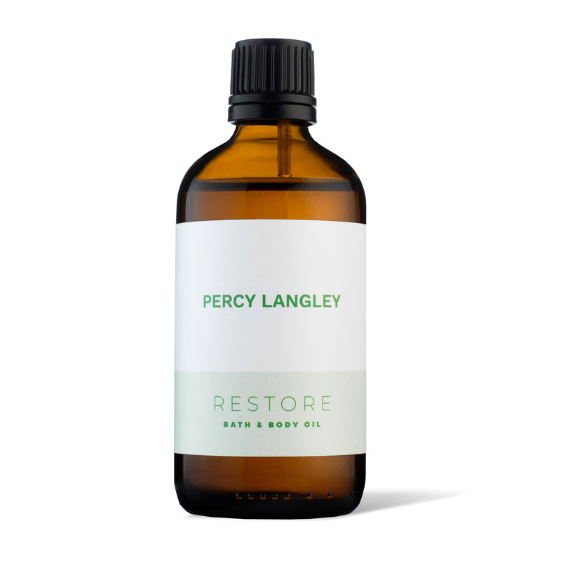 Our Restore Bath & Body Oil is handmade in the UK in small batches from 100% natural ingredients. Made using our aromatherapy blend of Restorative essential oils. The Restore blend is a calming and balancing combination of Clary Sage, Ylang Ylang, Patchouli and Petitgrain 100% Essential Oils.