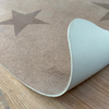 100% Natural and non-toxic, plastic free foam play mat.  These gorgeous play mats are made from natural rubber and cork, both sustainable and biodegradable materials.  The real benefits to you are that these wonderful play mats are both non slip and shock absorbing, as well as antibacterial and very easy to clean.   Fun star patterned design that's great for role play.   Dimensions: 128cm x 95cm x 0.6cm