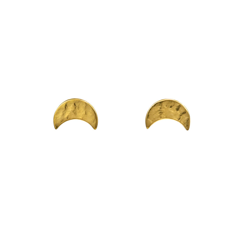 Selene Gold Stud Earrings