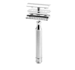 These replacement blades go with our bamboo razor or can be used with any other safety razor, by Percy Langley