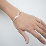 Paillette Silver Bracelet