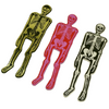 Bookmark design for your spooky read. Double sided bookmarks - skeleton print on one side, embossed with ‘You read right through me’ on the other.  Genuine leather by Ark Colour Design. 