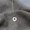 Star Amulet Pendant made out of recycled silver by April March Jewellery, sold by Percy Langley