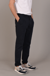 Pleated Trousers in Navy