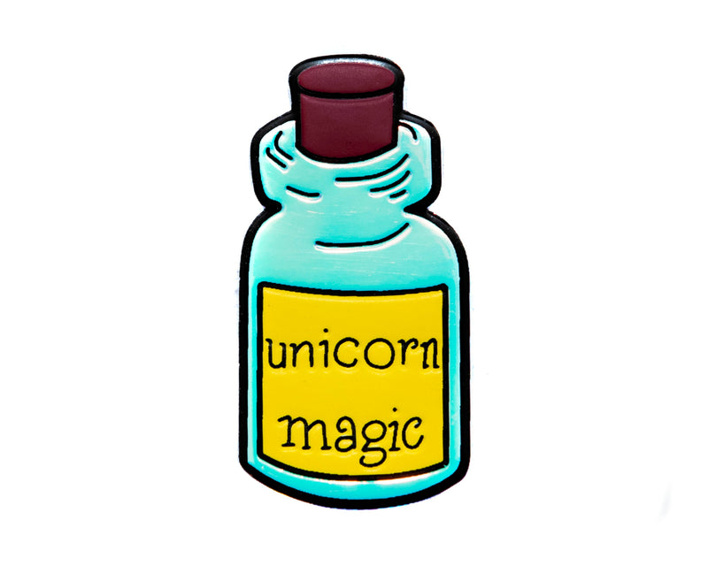 Unicorn Magic Leather Look Sticker by Acorn & Will