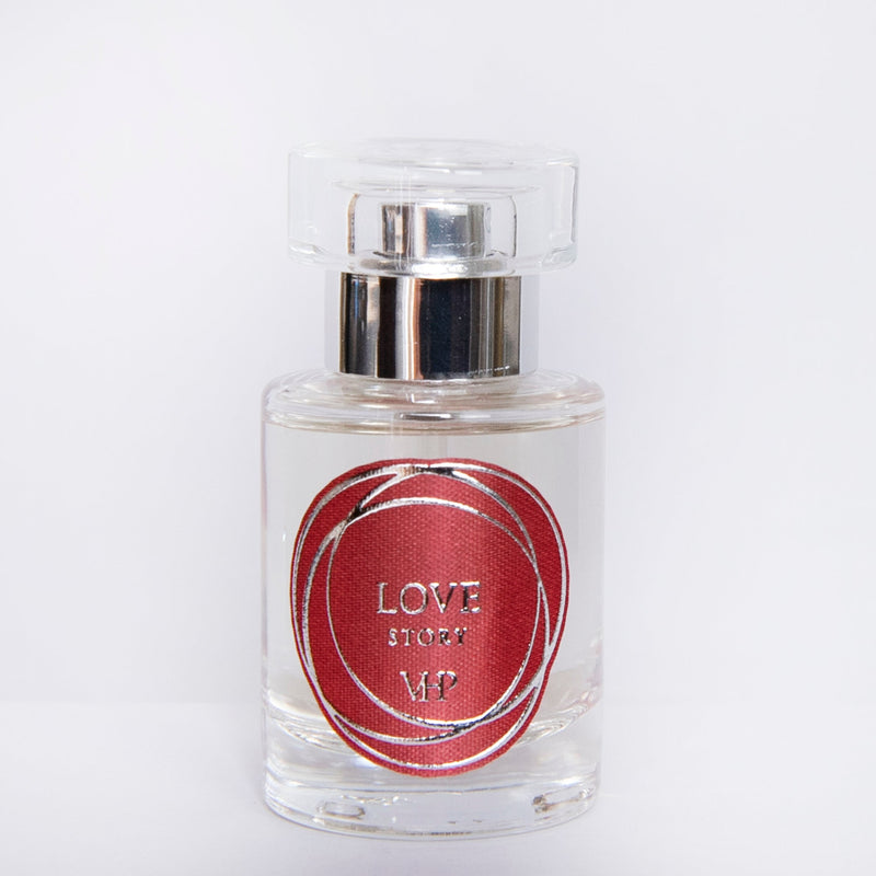 Love story was inspired by an aptly complex combination of notes which subtly grow and change with the time worn, like a love we hold dear. This scent captures the initial dramatic and intoxicating allure of attraction and maintains a deep passionate heart at the core of the fragrance. This scent grants intrigue and satisfaction with every love note.