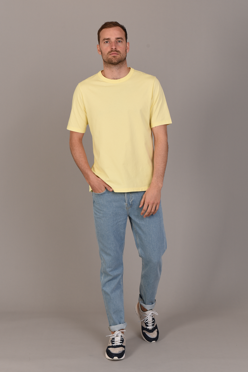 Organic Cotton T-Shirt in Yellow