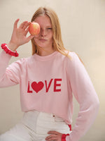 Love Jumper in Pink/Scarlet by LAM