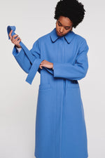 Holden Long Belted Car Coat by Aligne