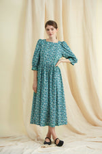 Chive Liberty Dress by Justine Tabak