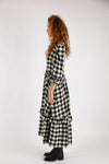 The Felicity Dress Oversized Gingham by The Well Worn