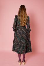 The Rosalie Dress in Abstract Animal by The Well Worn