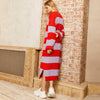 Antonia Chunky Dress - Orange/Lilac by Cara & The Sky