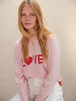 Love Jumper in Pink/Scarlet by LAM