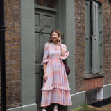 The Felicity Dress in Pastel Check by The Well Worn