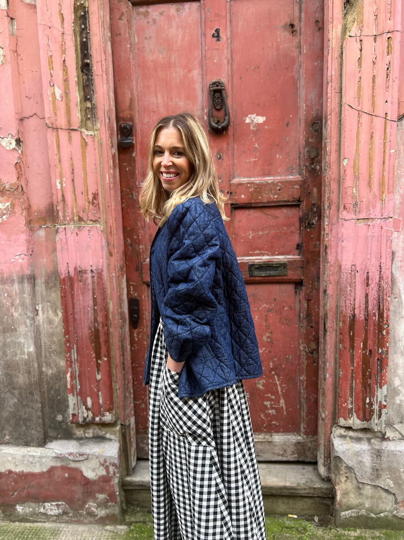 Tara Lyocell Denim Jacket by Dilli Grey