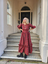 Red Tartan Felicity Dress by The Well Worn