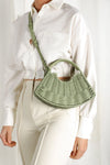 Wicker Wings Mini Fan Sage Handbag