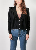 Victoria Cardigan in Black by LAM