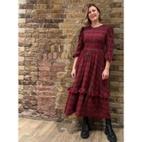 Red Tartan Felicity Dress