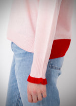 Love Jumper in Pink/Scarlet by LAM