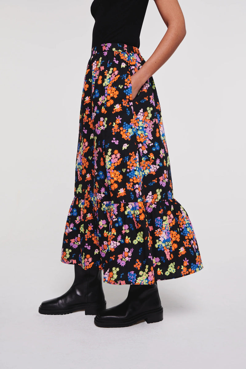 Hallow Maxi Front Split Skirt by Aligne