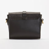 Dinky Upcycled Leather Handbag Black