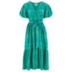 Florentina Midi Dress in Jade by Dilli Grey