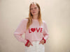 Love Jumper in Pink/Scarlet by LAM