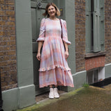The Felicity Dress in Pastel Check by The Well Worn