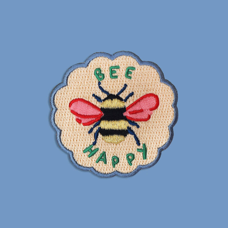 Bee Happy Patch by Eleanor Bowmer
